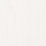  Vrtni tabure bijeli 120 x 80 cm od masivne borovine | shoptok.hr