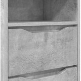 vidaXL Noćni ormarići s ladicama 2 pcs Betonski sivi 40 x 30 x 467 cm | shoptok.hr
