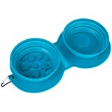 TIAKI dvostruka silikonska putna zdjela Sea Shell - 2 x 600 ml | shoptok.hr