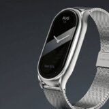  Kovinski pašček za uro Xiaomi Mi Band 8 - srebrna | Shoptok.si