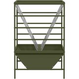 Hranilica za stoku Maslinasto zelena 100 x 60 x 90 cm | Eponuda.com
