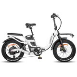 Fafrees Potovalno električno kolo F20 X-Max, 48V 30Ah Samsung baterija, trojno vzmetenje, bela, (5000249504) | Shoptok.si