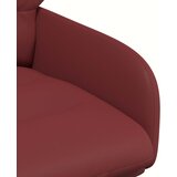  Okretne blagovaonske stolice 6 pcs Umjetna koža Vinska crvena | Eponuda.com