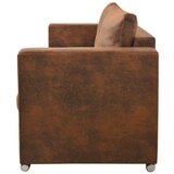  Kauč Trosjed 191x73x82 cm Umjetna Antilop Koža | shoptok.hr