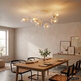  Plafonski luster MALENA 6xE14/5W/230V bela/prozirna | Eponuda.com