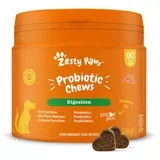 Probiotic Chews priboljški z bučo - Varčno pakiranje: 2 x 90 žvečilnih tablet