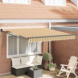  Povlačivi tende Šareni 300 x 250 cm Poliester i metal | shoptok.hr