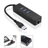 MicroConnect USB 3.2 Gen 1 HUB z Gigabit Ethernet | Shoptok.si