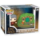 LORD OF THE RINGS Funko POP! Town figura The Bilbo Baggins with Bag End, 9,8 cm Slike