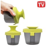 Pop up Spice Rack, stalak za začine sa vakuumskim poklopcima (pogledajte video) | shoptok.hr