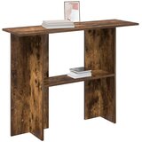  Konzolna stolica Dimljeni hrast 100 x 30 x 75 cm | shoptok.hr