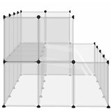  Kavez za male životinje prozirni 143 x 107 x 93 cm PP i čelik | shoptok.hr