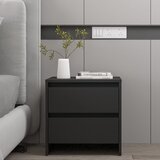 vidaXL Noćni ormarić crni 45 x 34,5 x 44,5 cm od iverice Cijene