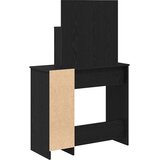  Toaletni stol Crni hrast 86,5 x 35 x 136 cm Konstruirano drvo | shoptok.hr