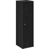 Maison Chic Kopalniška omarica - Kopalniški kabinet z držalom za zvitke črna 20,5x22x72 cm, (21787096) | Shoptok.si