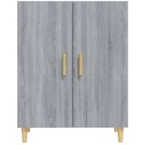 vidaXL komoda boja siva sonome 70x34x90 cm od konstruiranog drva | shoptok.hr