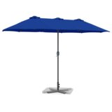  Vrtni suncobran Plava 380 x 196 x 235 cm | shoptok.hr