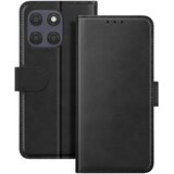 AVIZAR Etui za Moto G67 z usnjenim učinkom, s prostorom za kartice in funkcijo stojala, Črna, (5000274197) | Shoptok.si