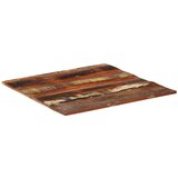  Četvrtasta stolna ploča 80x80 cm 15 - 16 mm od obnovljenog drva | shoptok.hr