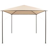  Sjenica/paviljon/šator/nadstrešnica 3 x 3 m čelični bež | shoptok.hr
