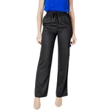 Calvin Klein Jeans Lahkotne hlače & Harem hlače VISCOSE SATIN UTILIT J20J224273 Črna