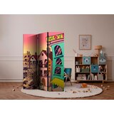 Artgeist PARAVAN 135/172/3 cm rumena, pink | Shoptok.si