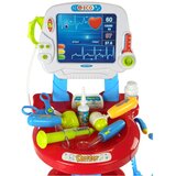  Set medicinskih rekvizita na kolicima - 17 elemenata | Shoptok.si