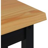  Konzolna stolica EKAI Crna 112 x 35 x 76 cm Masivna borovina | Eponuda.com