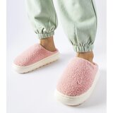 Big Star Pink insulated slippers Cene