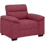 SOFA fotelja vino crvena 100x81x84 cm tkanina | shoptok.hr