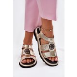 ARTIKER Leather Women's Sandals Patent With Decorative Detail 56C0691 Black | ePonuda.com