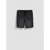 Reserved Jogger kratke hlače od trapera - crno | shoptok.hr