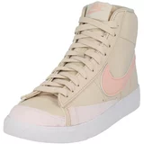 Nike Sportswear Visoke tenisice 'BLAZER MID 77 NEXT NATURE' svijetlosmeđa / losos / roza / bijela