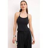 TRENDYOLMILLA Zenski top Tprss26Bs00005, Crna Cene