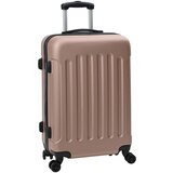 vidaXL set kofera 3 kom Čvrsta prtljaga Ružičasto zlato 20” 24” 28” ABS | shoptok.hr