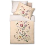 Fleuresse posteljnina bed art 140/200 cm mako saten rdeča, bela, olivno zelena , barve korale | Shoptok.si