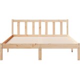  Dugi okvir kreveta bez madraca 140 x 210 cm masivna borovina | Eponuda.ba