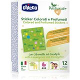 Chicco Natural Colored and Perfumed Stickers naljepnice protiv insekta 3 y+ 12 kom | shoptok.hr
