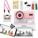 Xblitz FLASH PINK INSTANT CAMERA WITH THERMAL PRINTER FOR CHILDREN | shoptok.hr
