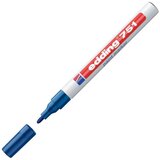 Edding Marker z lakom E-751, 1-2 mm, modra Cene