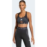 Adidas Športni nederček grafit / črna / bela | Shoptok.si