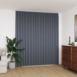 Zavjesa za zamračivanje s kukama siva 290 x 245 cm | shoptok.hr