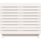  Košara za rublje bijela 88 5x44x76 cm od masivne borovine | shoptok.hr