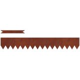  Ograda oko Travnjaka 10 pcs Rđa 100 x 0,05 x 15 cm | shoptok.hr