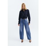 Legendww zenske farmerke sirokih nogavica sa visokim strukom -model 280 | ePonuda.com