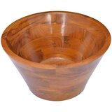 vidaXL Umivalnik iz trdne tikovine Φ40x20 cm | Shoptok.si