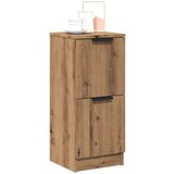 vidaXL Komoda Artisan hrast 30x30x70 cm izrađeno drvo | shoptok.hr