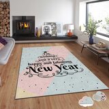 Conceptum Hypnose tepih s novogodišnjim motivima Asr-Crpt-61, Pravougaoni, 180 x 280 cm, Šareni | Eponuda.ba