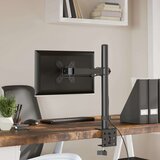  Nosilec za monitor črno jeklo VESA 75/100 mm, (21007387) | Shoptok.si