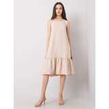 RUE PARIS Dress-328-SK-5074.74-beige | Shoptok.si